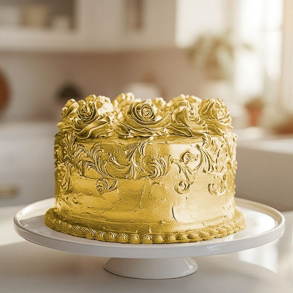 Yellow Gold Edible Lustre Dust 2g