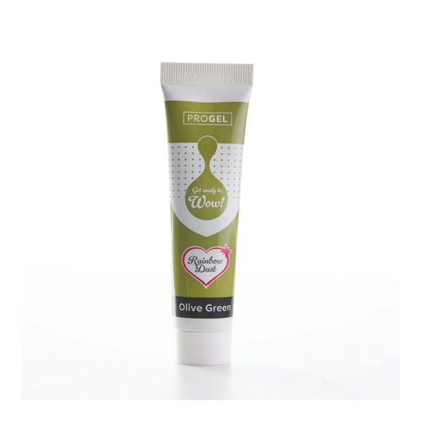 Olive Green ProGel Professional Gel Food Colouring 25g