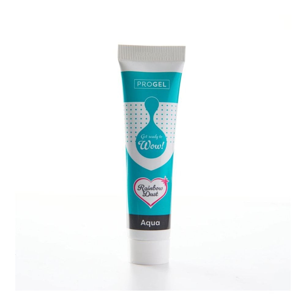 Aqua Blue ProGel Professional Gel Food Colouring 25g