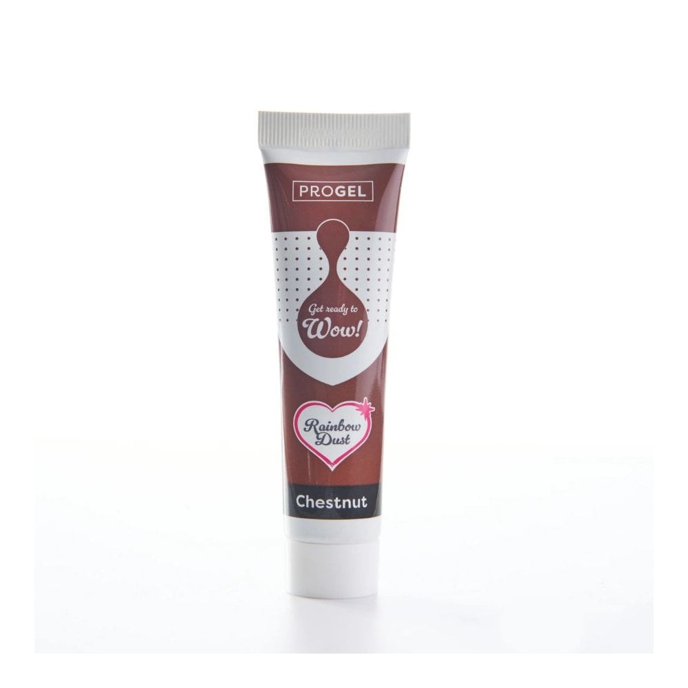 Chestnut Brown ProGel Professional Gel Food Colouring 25g