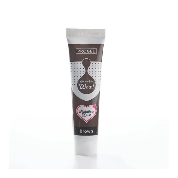 Brown ProGel Professional Gel Food Colouring 25g