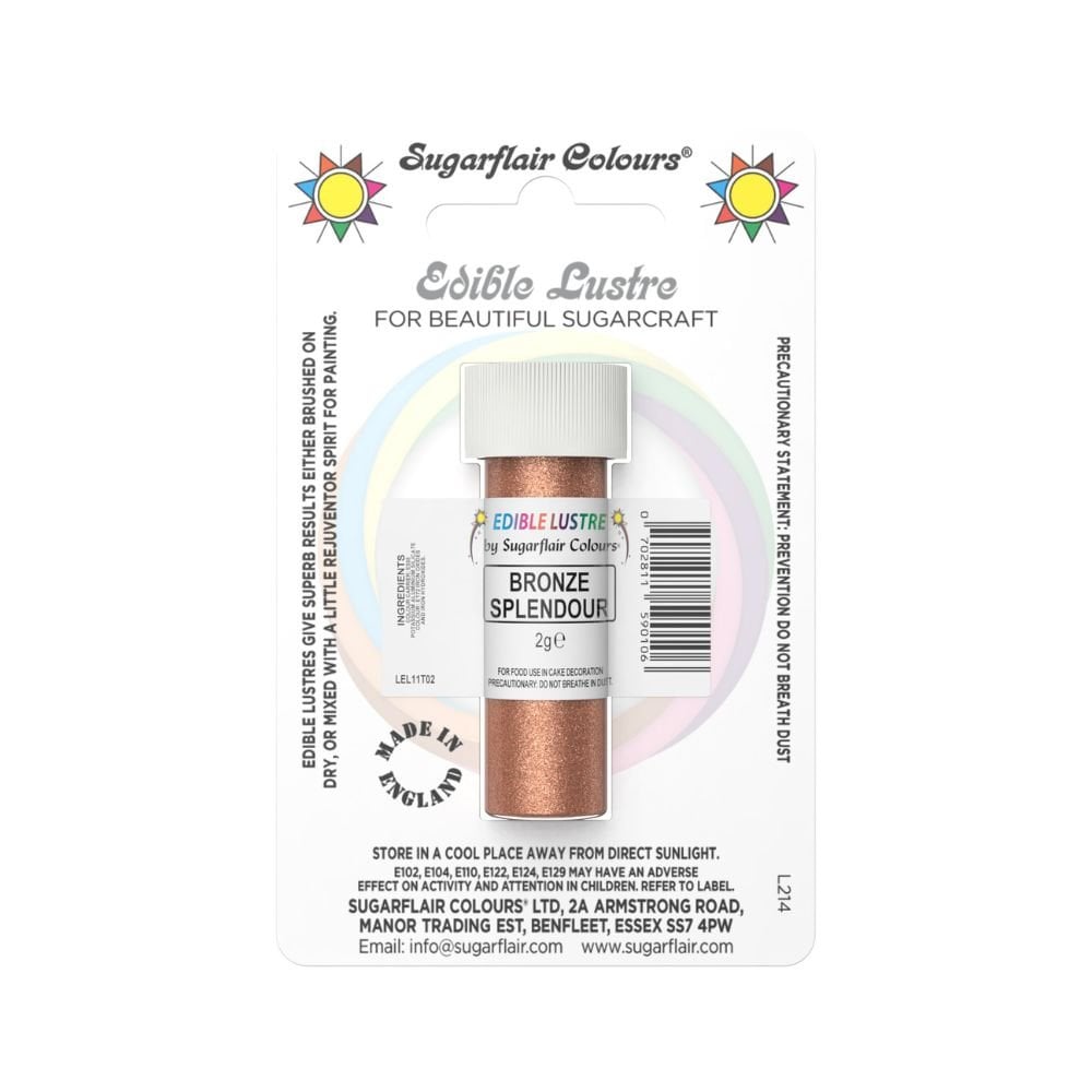 Bronze Splendour - Edible Lustre Dust 2g