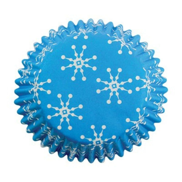Snowflake Mini Baking Cases x 100