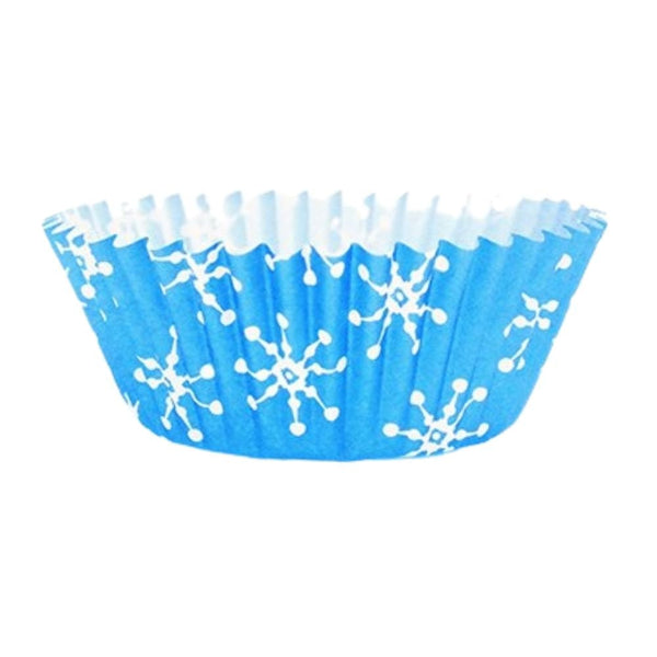 Snowflake Mini Baking Cases x 100