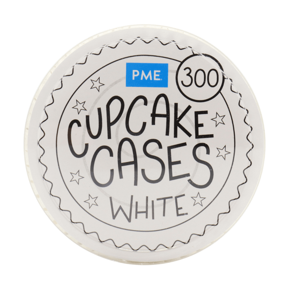 White Cupcake Cases x 300