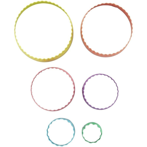 Round - Double-sided Cutters Set of 6