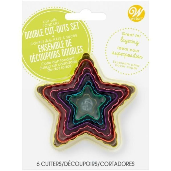 Star - Double-sided Cutters Set of 6