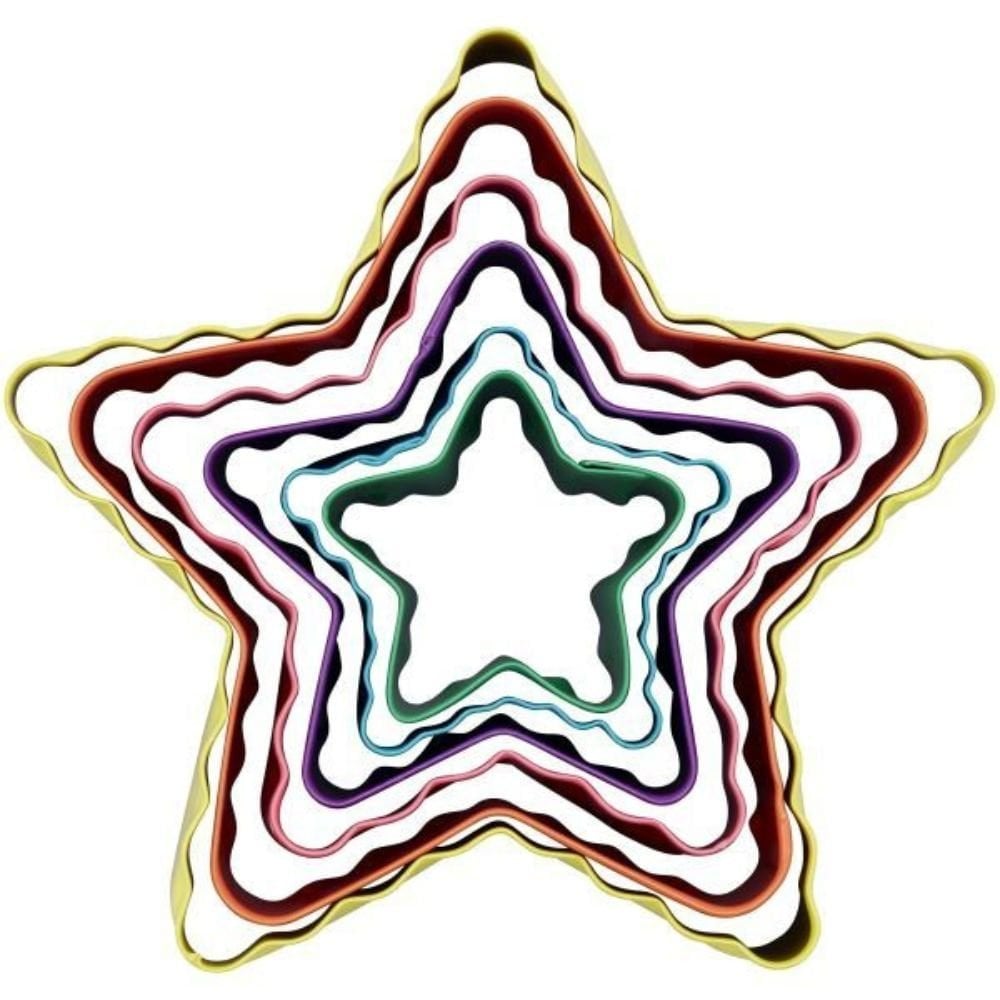 Star - Double-sided Cutters Set of 6