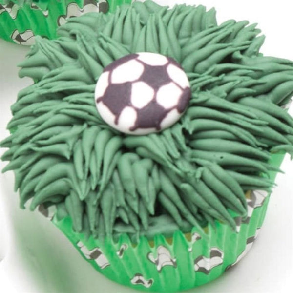 Football Edible Sugar Toppers Set Of 12