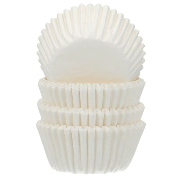 White - Mini Baking Cups