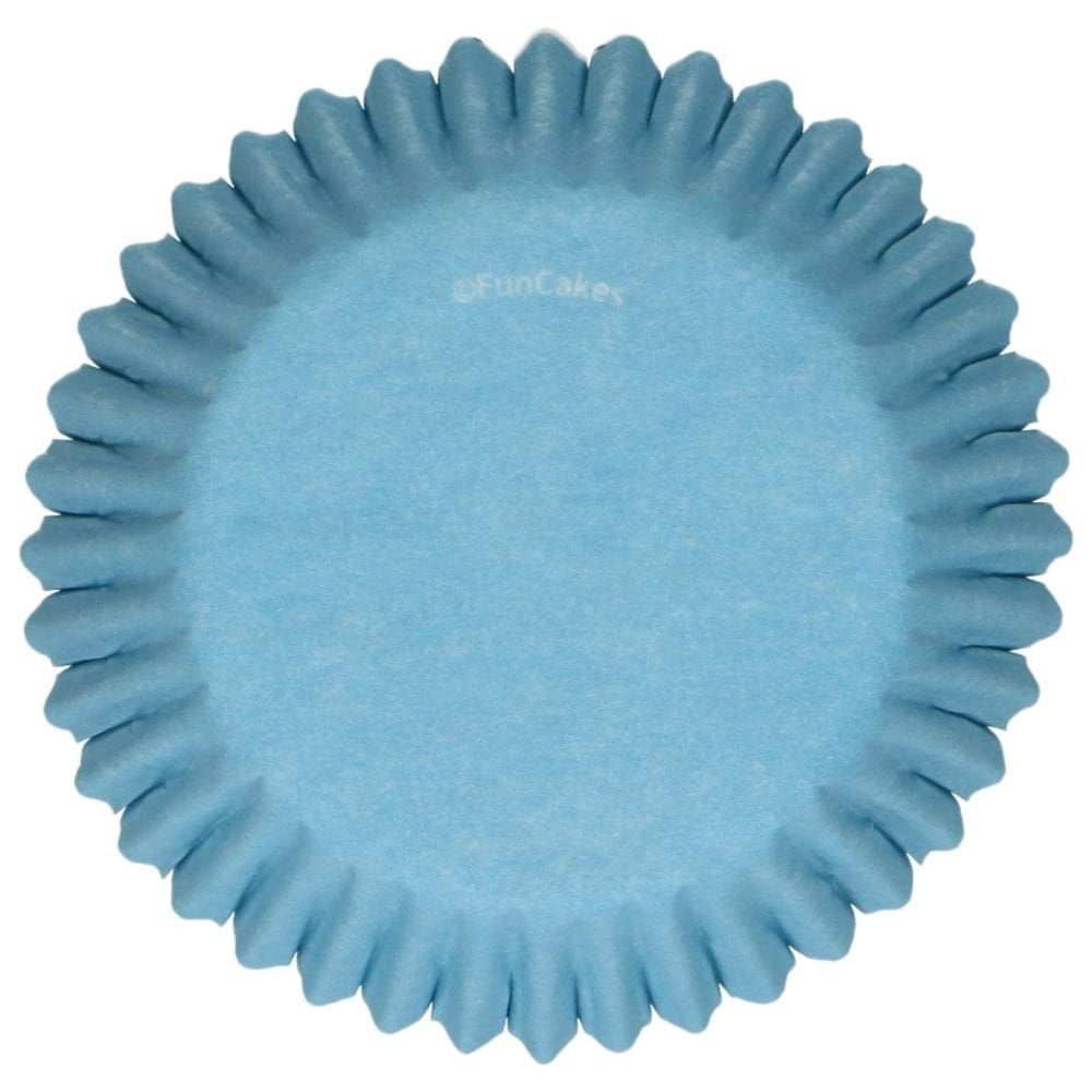 Light Blue - Mini Baking Cups x 100