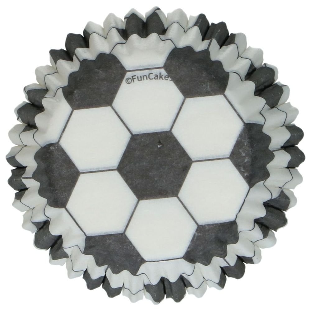 Football - Mini Baking Cups x 100