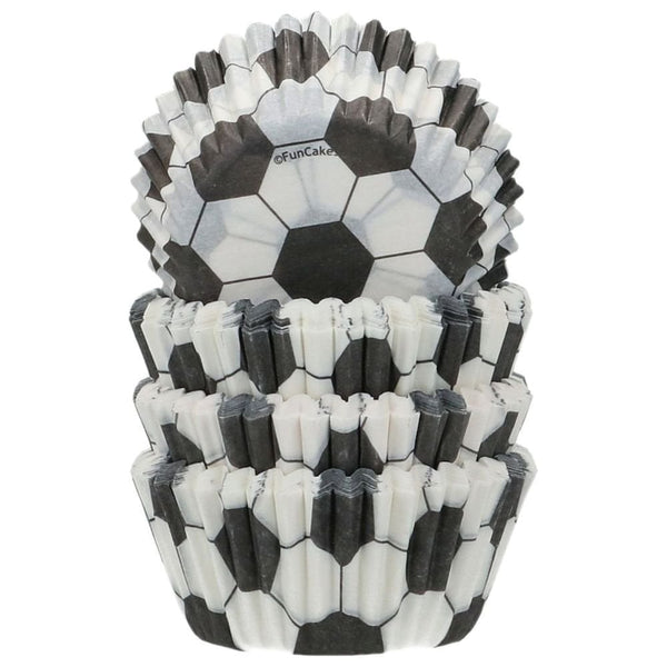 Football - Mini Baking Cups x 100