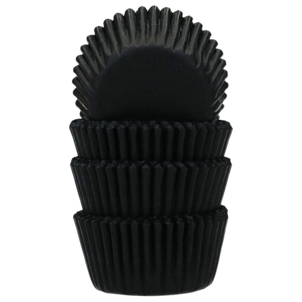 Black - Mini Baking Cups x 100