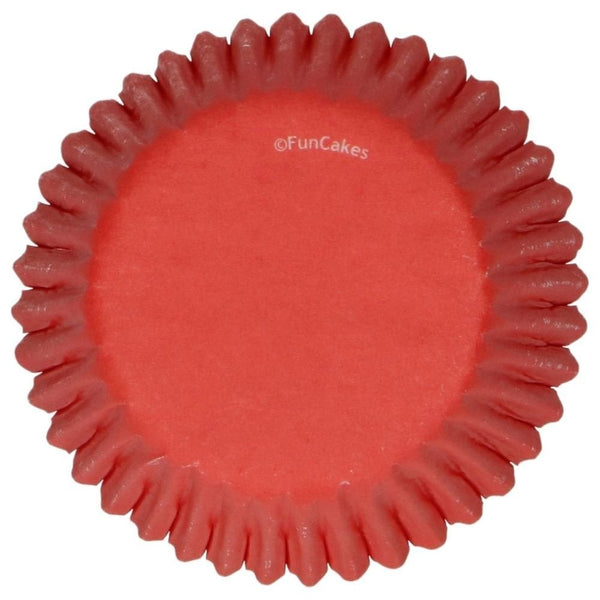 Red - Mini Baking Cups x 100