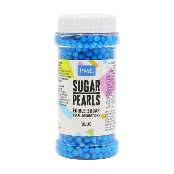 Blue - 4mm Sugar Pearls 100g