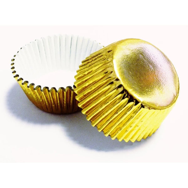 Gold Mini Baking Cases x 45