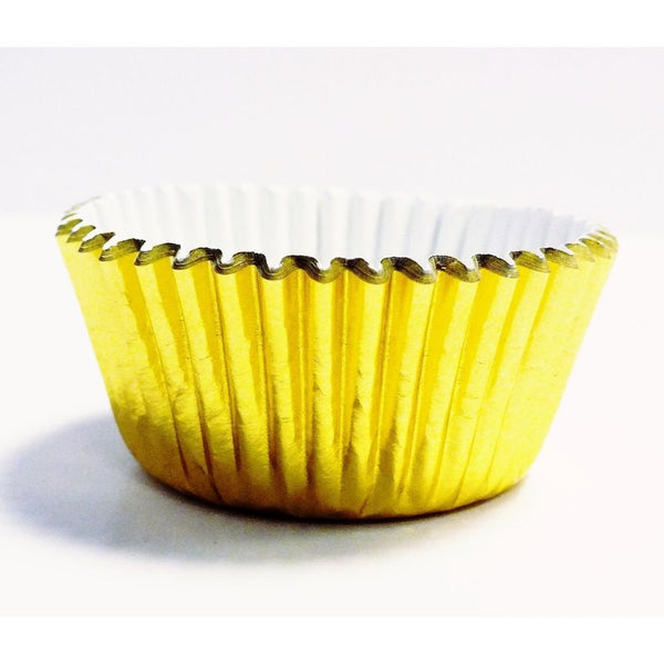 Gold Mini Baking Cases x 45