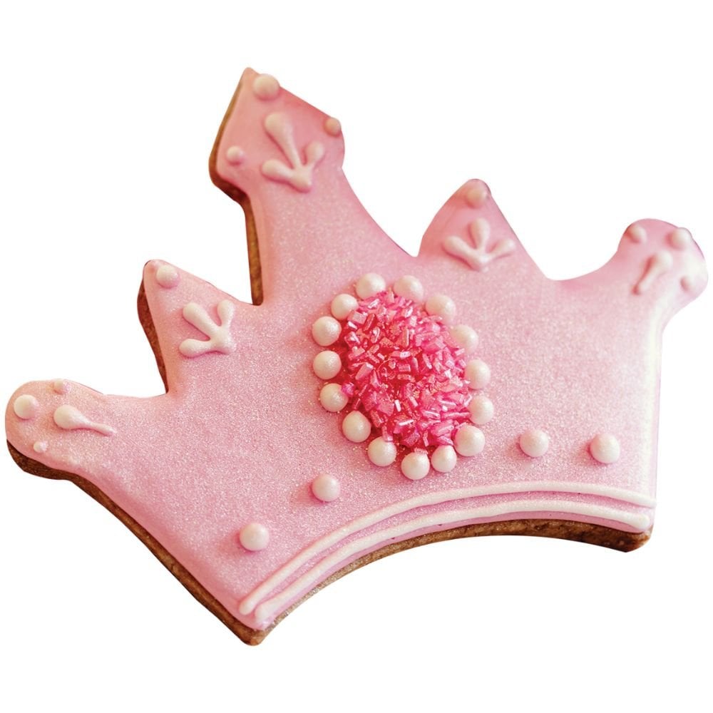 Crown Cake And Cookie Cutter Set Of 2