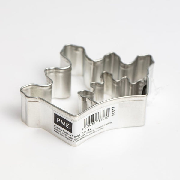 Crown Cake And Cookie Cutter Set Of 2