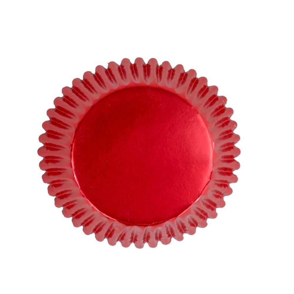 Metallic Red Cupcake Cases x 30