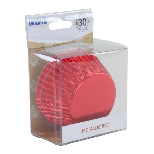 Metallic Red Cupcake Cases x 30