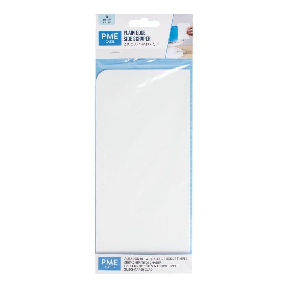 8 Inch Tall Plastic Side Scraper