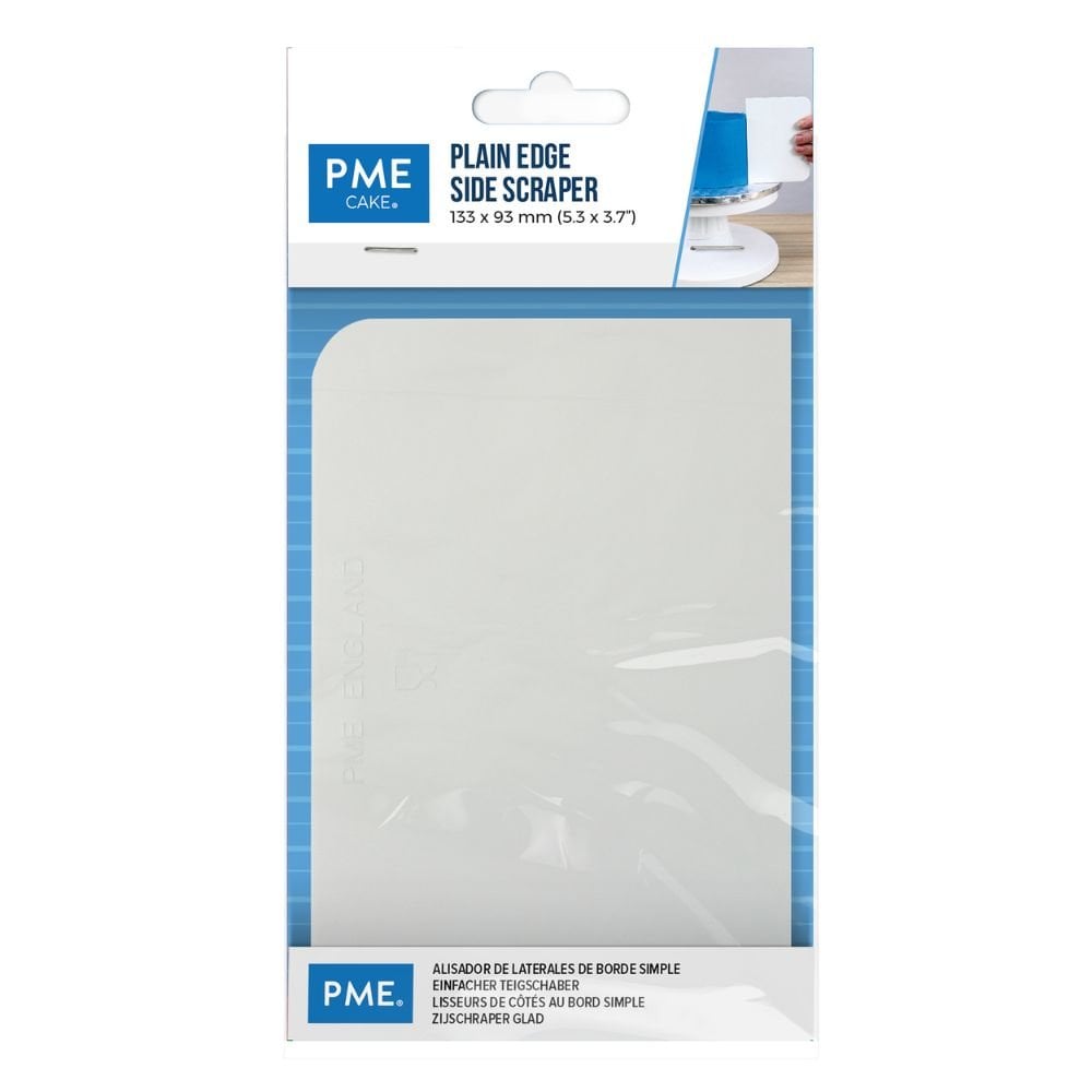 Plain Edge Plastic Side Scraper 5" x 3.5"