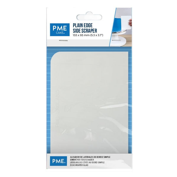 Plain Edge Plastic Side Scraper 5" x 3.5"