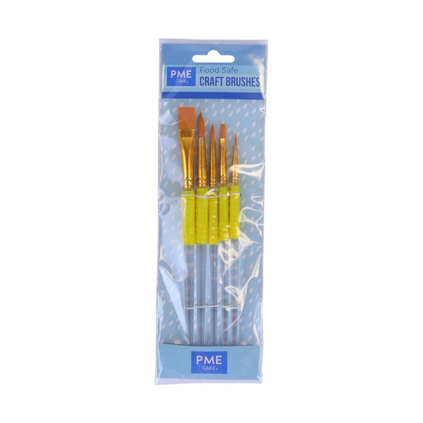 Fine Tip Craft Paint Brush Set Of 5