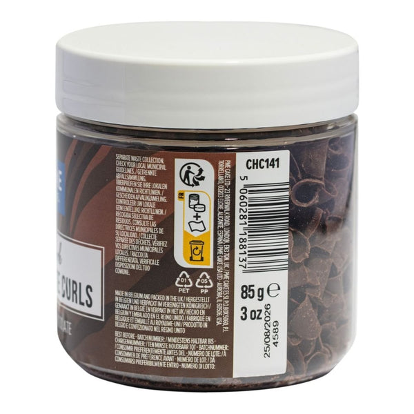 Dark - Belgian Chocolate Curls 85g