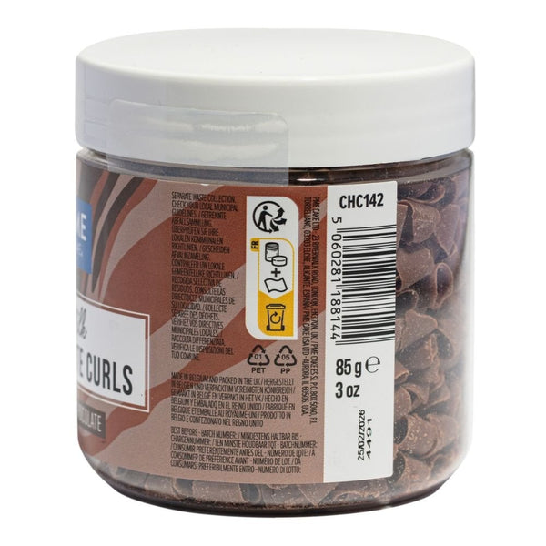 Milk - Belgian Chocolate Curls 85g
