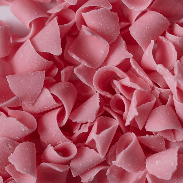 Strawberry - Belgian Chocolate Curls 85g