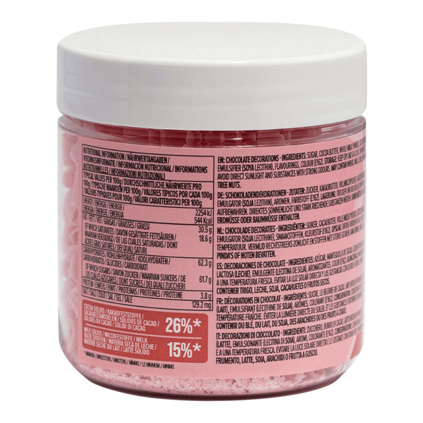 Strawberry - Belgian Chocolate Curls 85g