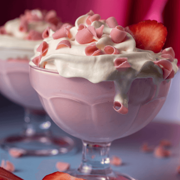 Strawberry - Belgian Chocolate Curls 85g