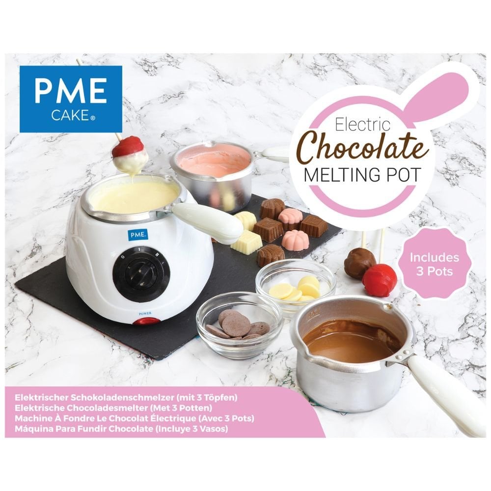 Electric Chocolate Melting Machine With Three Pots