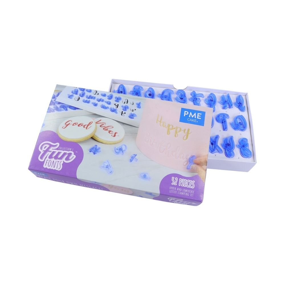 Fun Fonts Embossing Collection - Letters