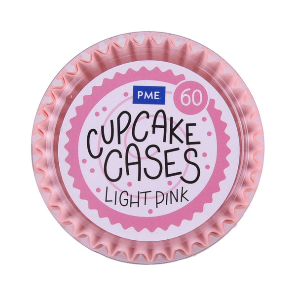 Light Pink Cupcake Cases x 60