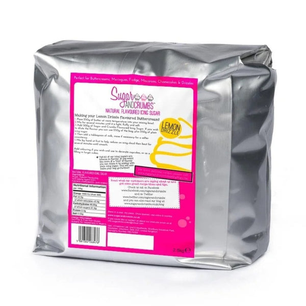 Lemon Drizzle - Natural Flavoured Icing Sugar