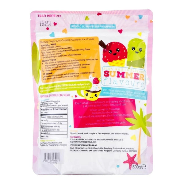 Honeycomb Icing Sugar 500g