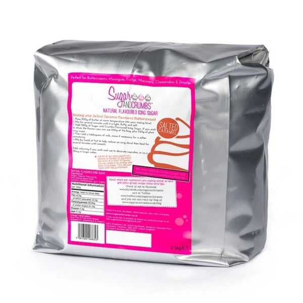 Salted Caramel - Natural Flavoured Icing Sugar