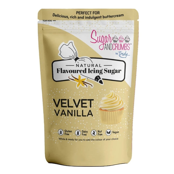 Velvet Vanilla - Natural Flavoured Icing Sugar 500g