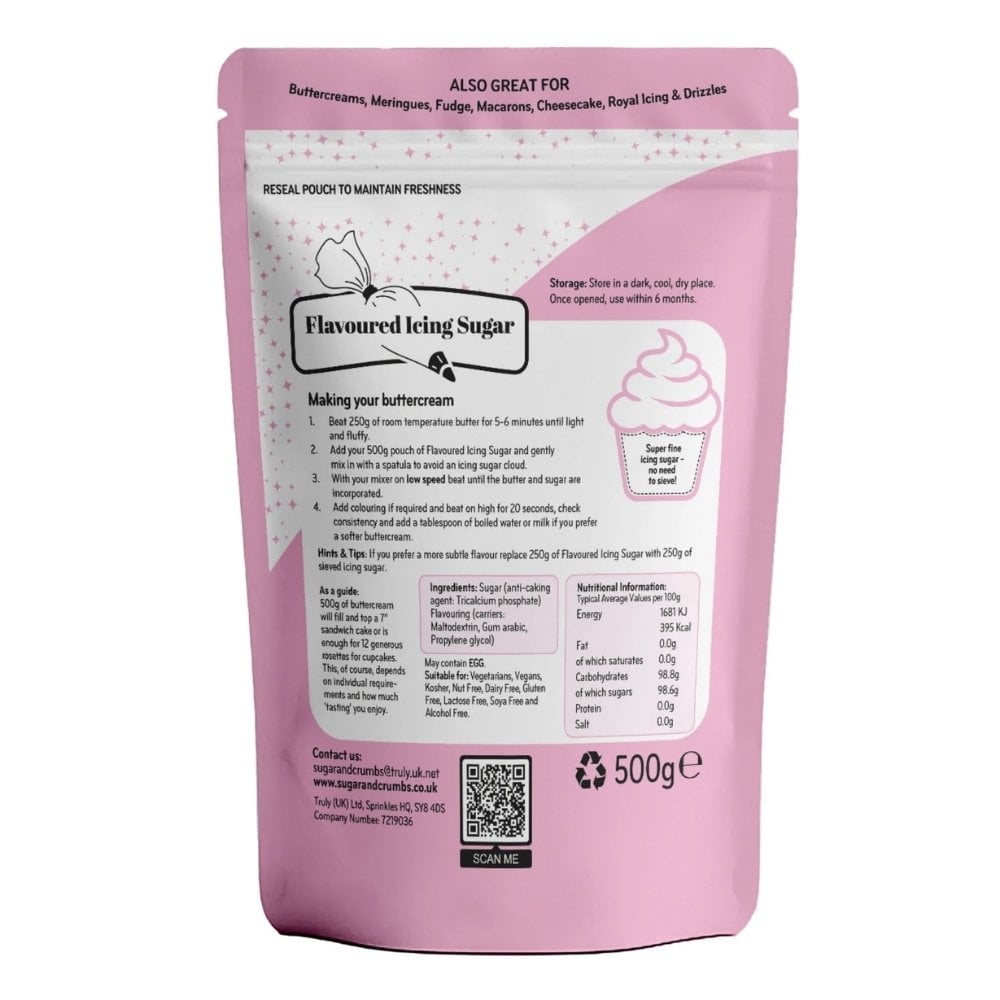 Banana Split - Flavoured Icing Sugar 500g