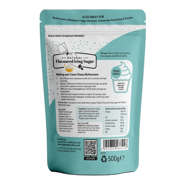 Cream Cheese - Natural Flavoured Icing Sugar 500g