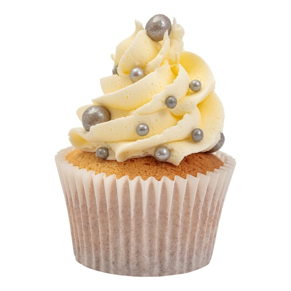 Mixed Sizes Silver Pearl Sprinkles 76g