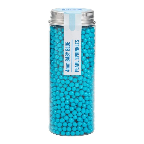 4mm Baby Blue Pearl Sprinkles 74g