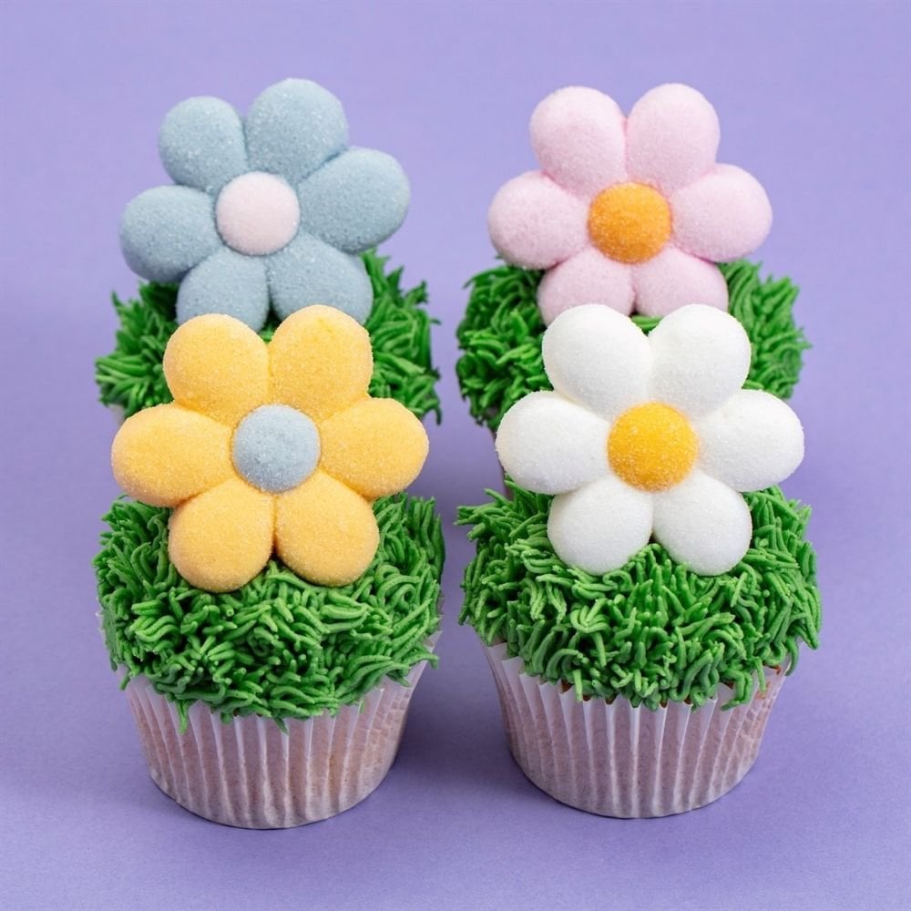 Pastel Flowers Marshmallows Pack of 12