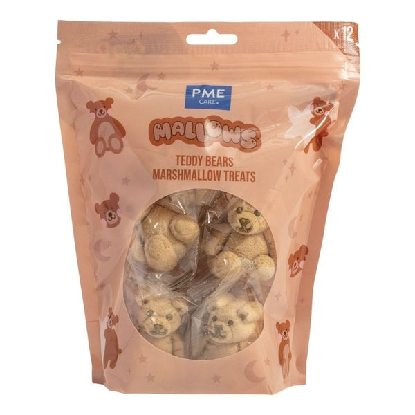 Teddy Bear Marshmallows Pack of 12