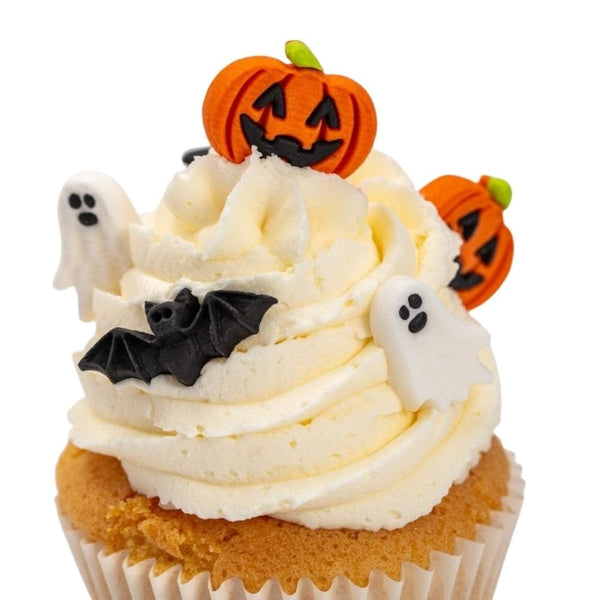 Mixed Halloween Character Edible Cake Decorations Pack of 12