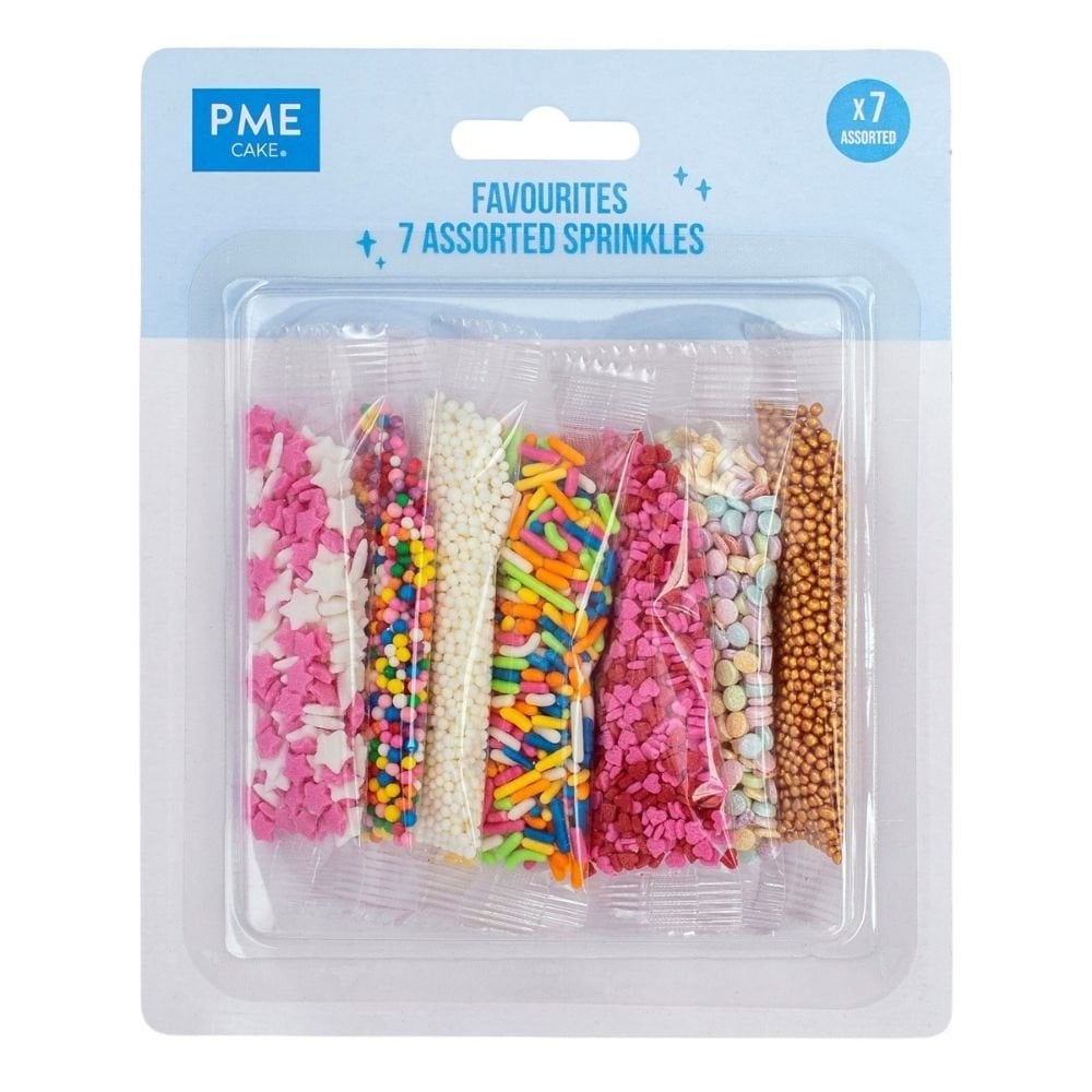 Favourites Assorted Sprinkles Set of 7
